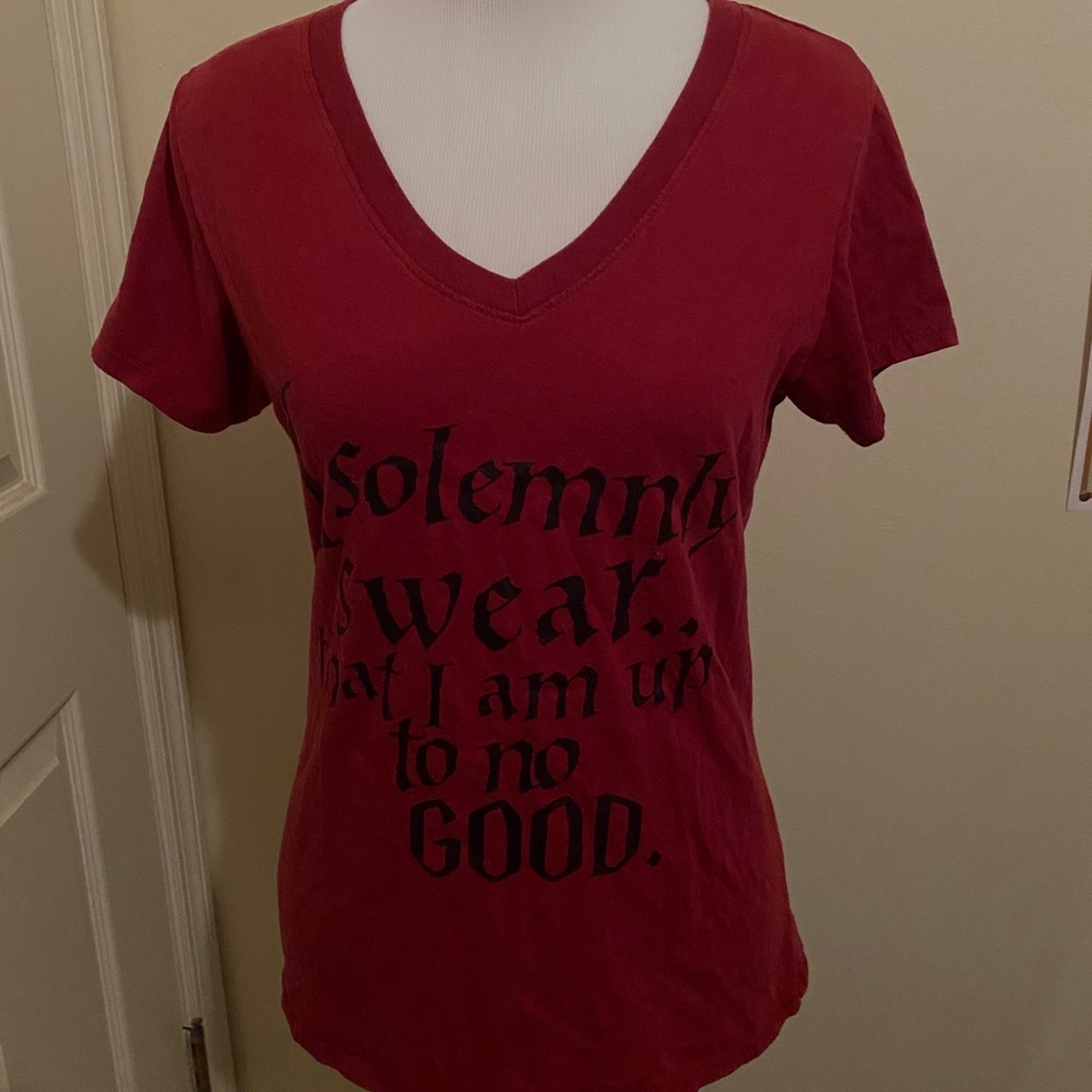 Harry Potter Solemnly Swear v-neck t-shirt